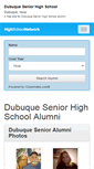 Mobile Screenshot of dubuquehighschool.com